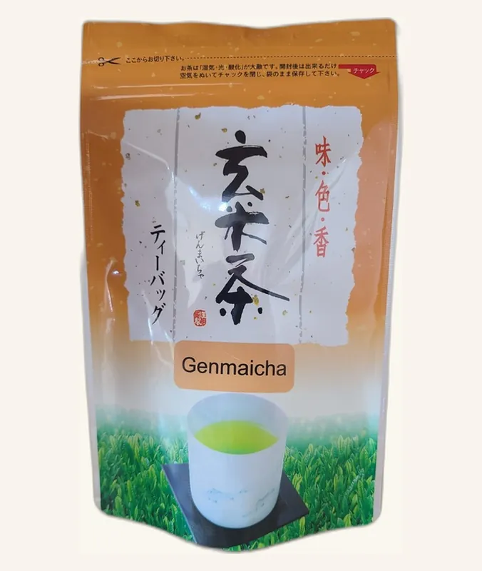 Genmaicha — tea bags — product